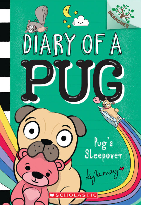 Diary of a Pug #6: Pug's Sleepover (Paperback)
