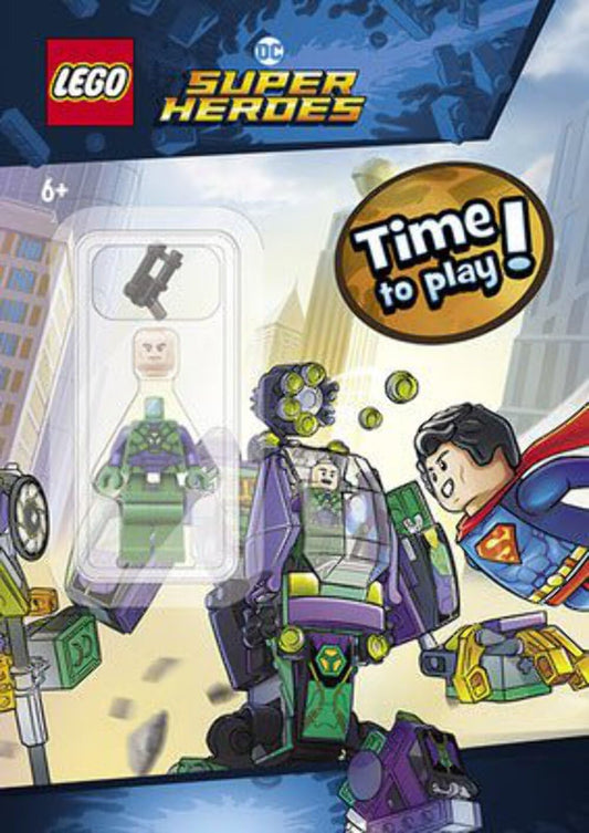 Lego Ninjago: Super Heroes Time To Play Activity Book (with Time To Play Minifigure)