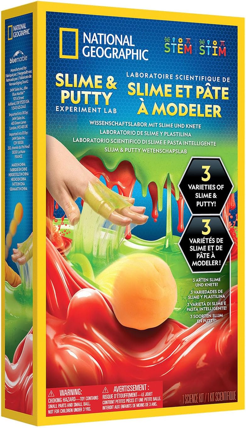 National Geographic Super Slime And Putty Experiment Lab