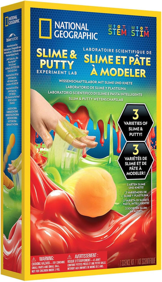 National Geographic Super Slime And Putty Experiment Lab