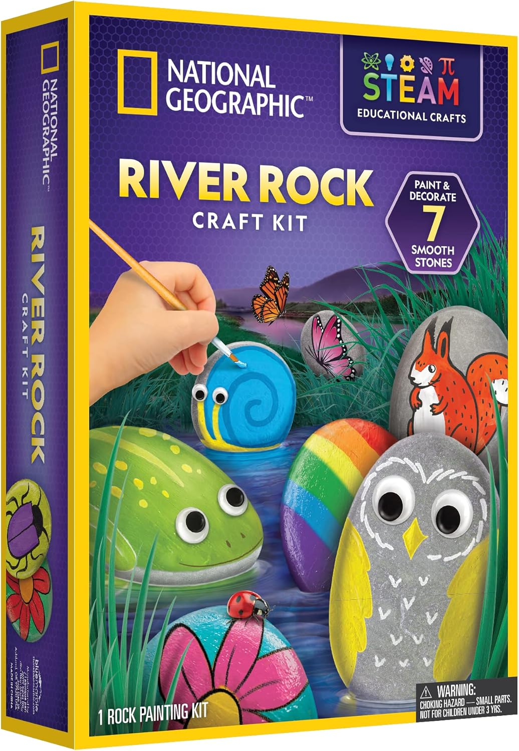 National Geographic River Rock Craft Kit