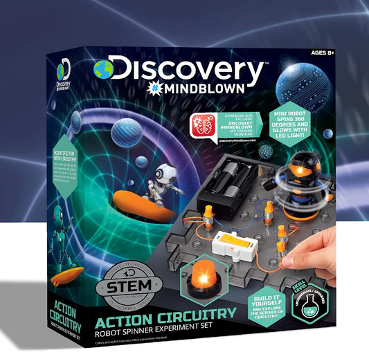 Discovery Toy Circuitry Action Experiment  - Robot Spinner