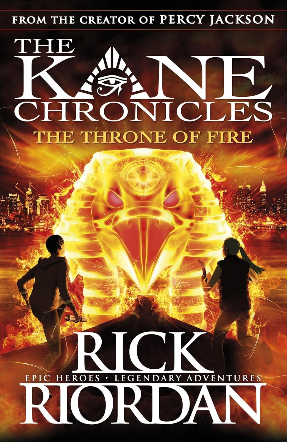 The Kane Chronicles Book 2: The Throne of Fire (Paperback)