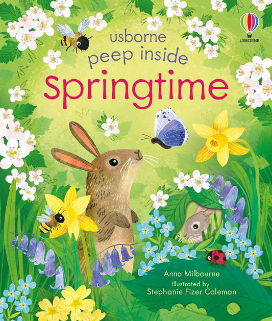 Peep Inside Springtime (Board book)