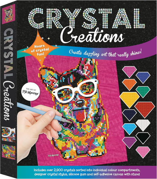 Crystal Creations Neon Corgi  (Hardback)