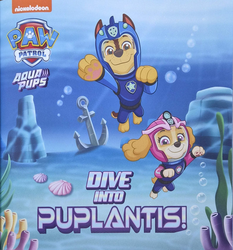 Paw Patrol Picture Book - Dive into Puplantis! (Paperback)