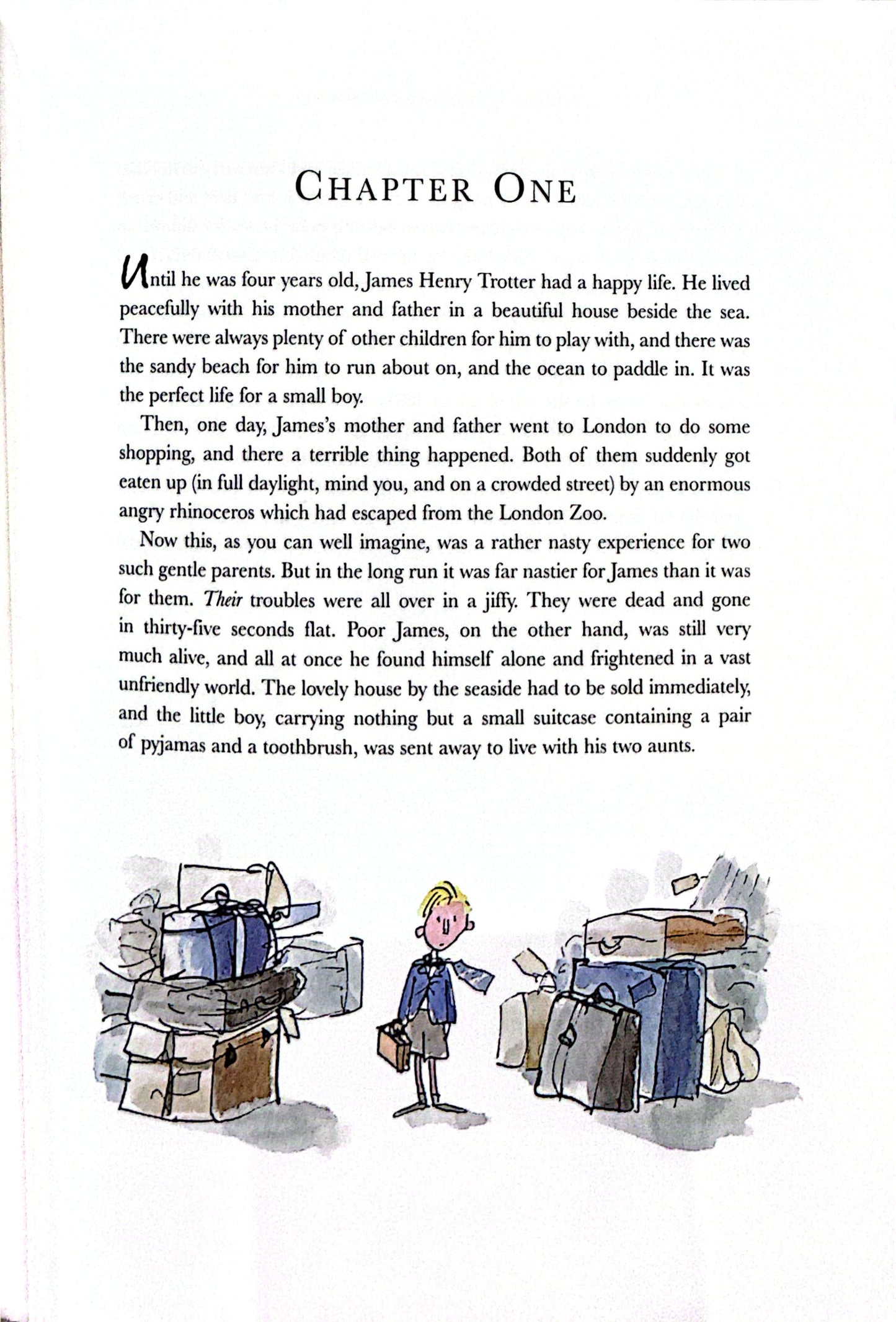 Roald Dahl: Colour Edition: James And The Giant Peach (Paperback)