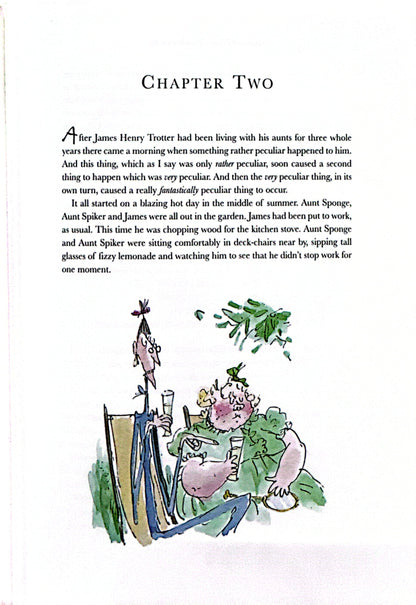 Roald Dahl: Colour Edition: James And The Giant Peach (Paperback)
