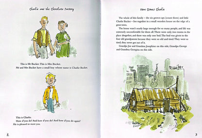 Roald Dahl: Charlie and the Chocolate Factory (Colour Edition) (Paperback)