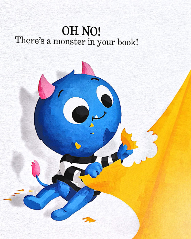 There's a Monster in Your Book (Paperback)
