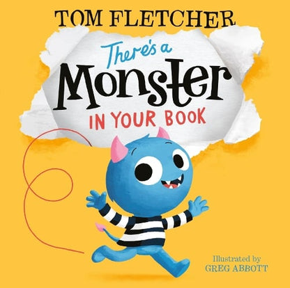There's a Monster in Your Book (Board book)