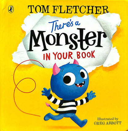 There's a Monster in Your Book (Board book)
