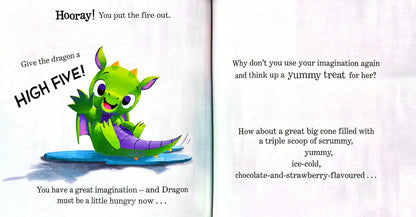 There's a Dragon in your Book (Paperback)