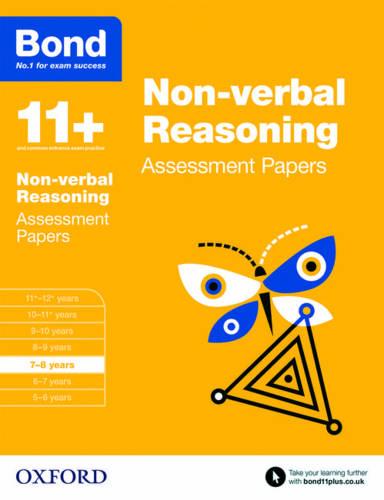 Bond 11+: Non-Verbal Reasoning: Assessment Papers: 7-8 Years (Paperback)