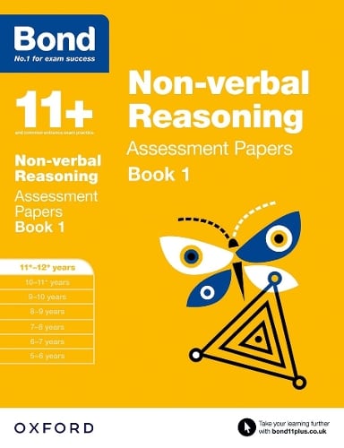 Bond 11+: Non-Verbal Reasoning: Assessment Papers: 11+-12+ Years Book 1 (Paperback)