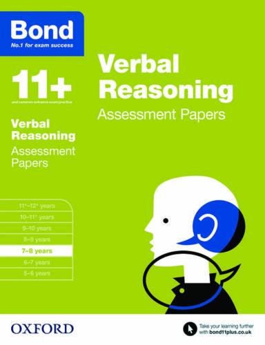 Bond 11+: Verbal Reasoning: Assessment Papers: 7-8 Years (Paperback)
