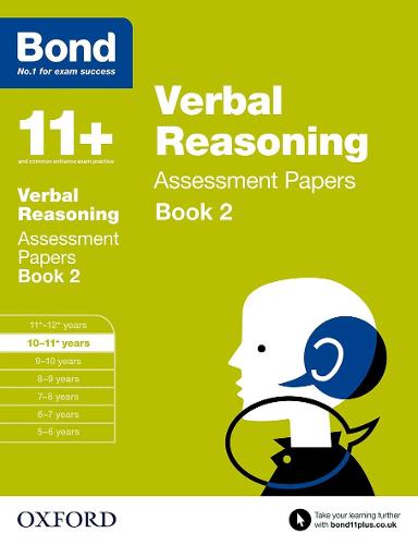 Bond 11+: Verbal Reasoning: Assessment Papers: 10-11+ Years Book 2 (Paperback)