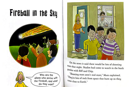 Read with Oxford: Stage 5: Biff, Chip and Kipper: Fireball in the Sky and Other Stories (Paperback)