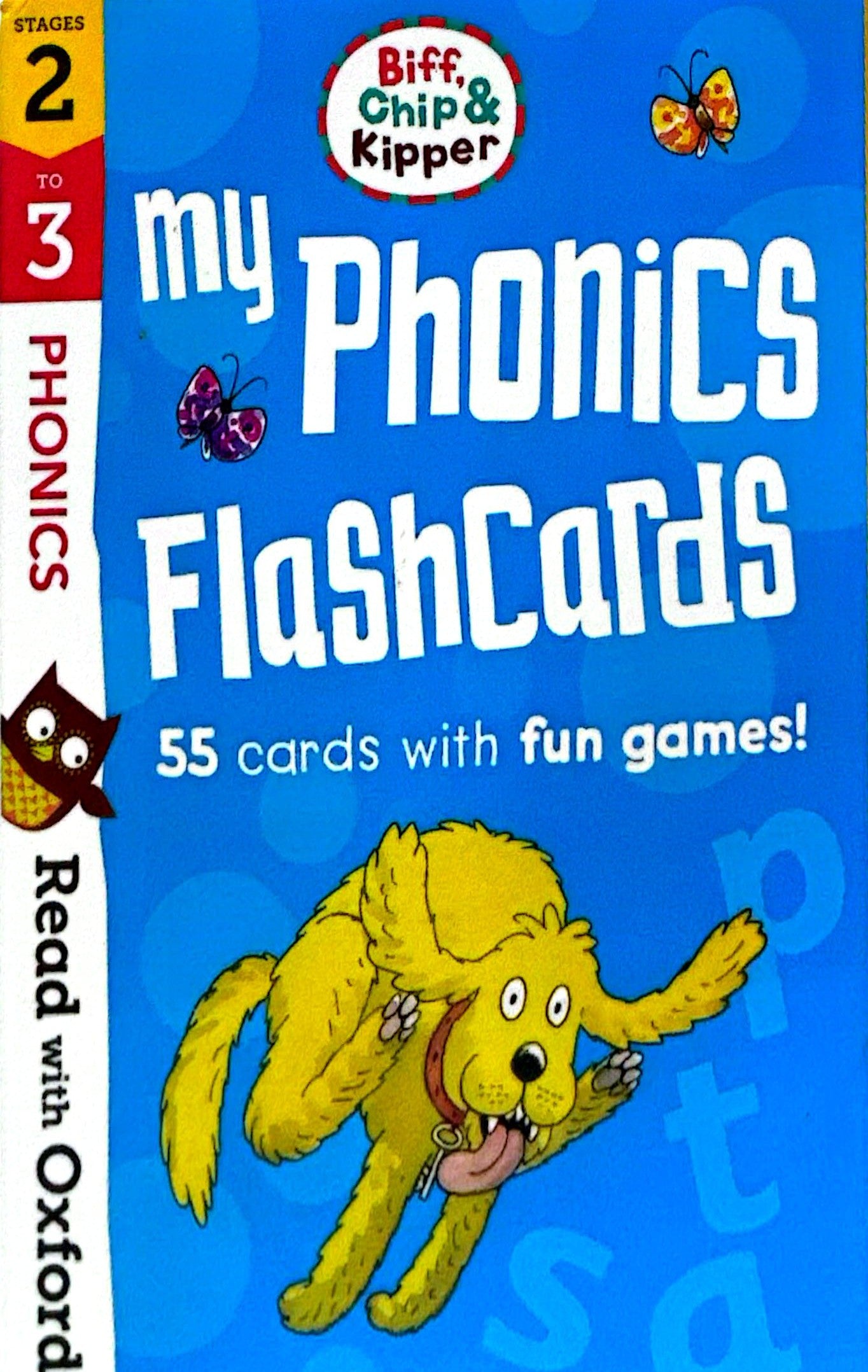 Read with Oxford: Stages 2-3: Biff, Chip and Kipper: My Phonics Flashcards (Cards)