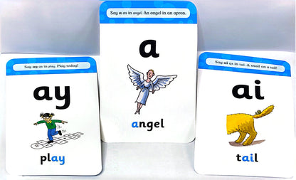 Read with Oxford: Stages 2-3: Biff, Chip and Kipper: My Phonics Flashcards (Cards)