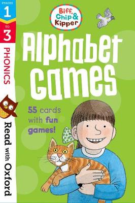 Read with Oxford: Stages 1-3: Biff, Chip and Kipper: Alphabet Games Flashcards (Cards)