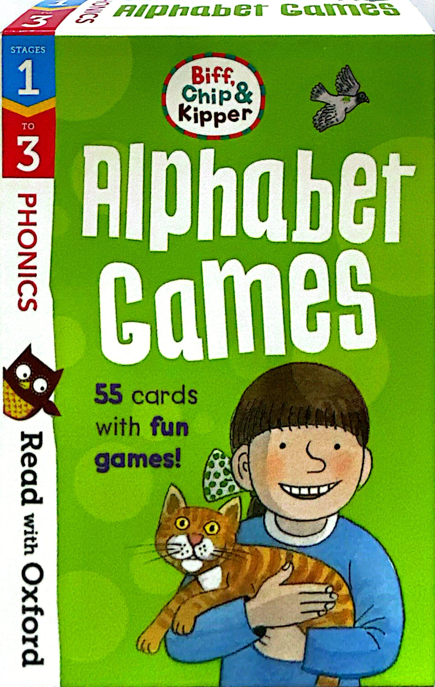 Read with Oxford: Stages 1-3: Biff, Chip and Kipper: Alphabet Games Flashcards (Cards)