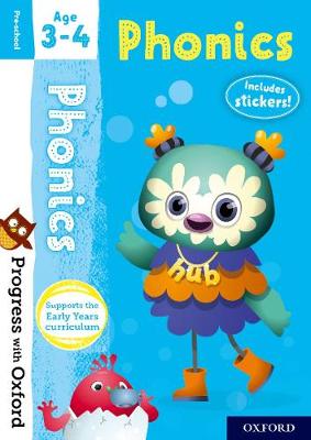 Progress With Oxford: Phonics Age 3-4 (Paperback)