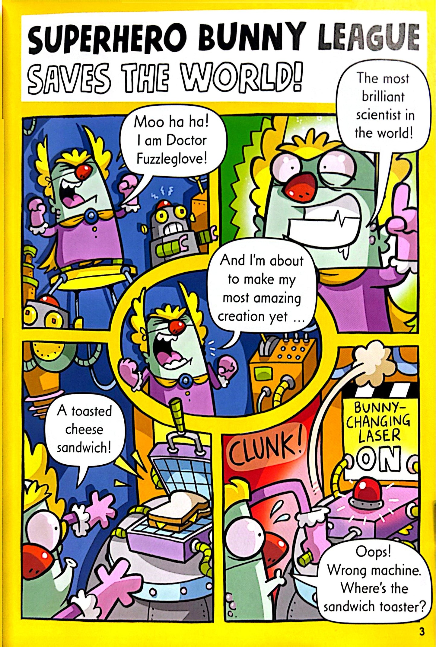 Read with Oxford: Stage 5: Comic Books: Superhero Bunny League (Paperback)