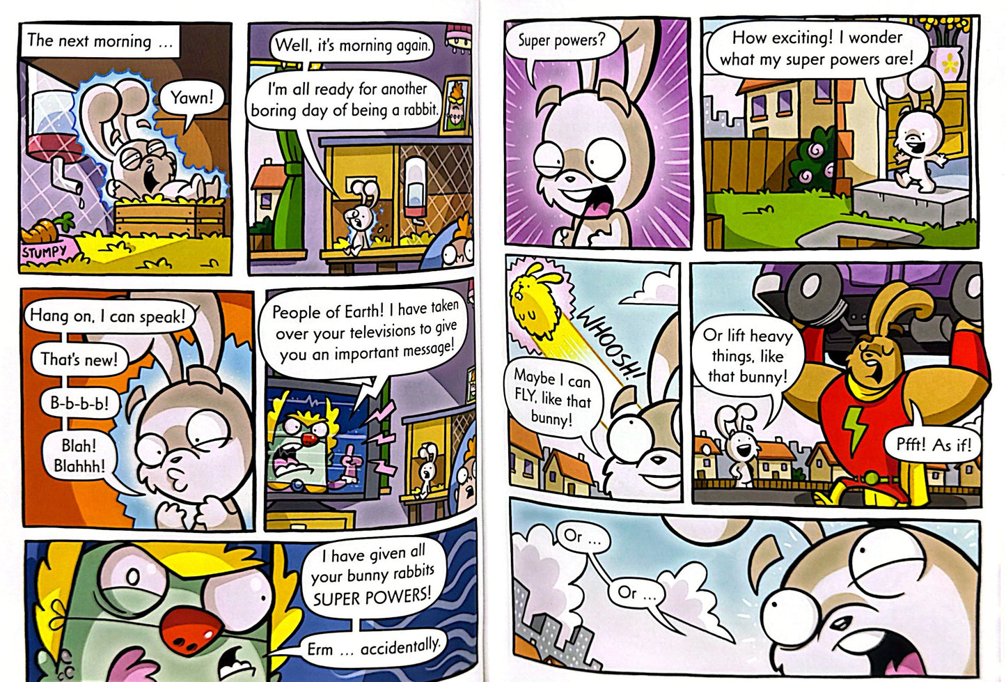 Read with Oxford: Stage 5: Comic Books: Superhero Bunny League (Paperback)