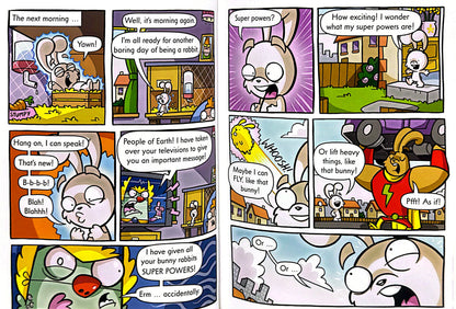 Read with Oxford: Stage 5: Comic Books: Superhero Bunny League (Paperback)
