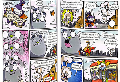 Read with Oxford: Stage 5: Comic Books: Superhero Bunny League (Paperback)