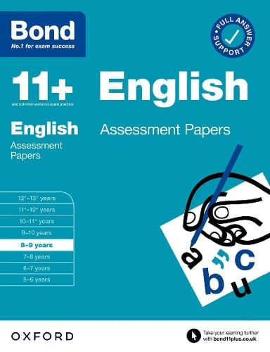 Bond 11+ English Assessment Papers 8-9 years (for GL Assessment & other 11 plus exams) (Paperback)