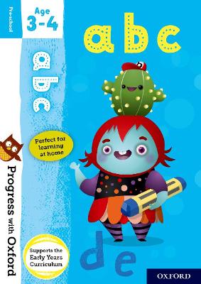 Progress with Oxford: ABC Age 3-4 (Paperback)