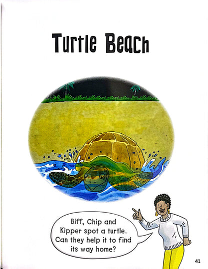 Read with Oxford: Stage 5: Biff, Chip and Kipper: Turtle Beach and Other Stories (Paperback)