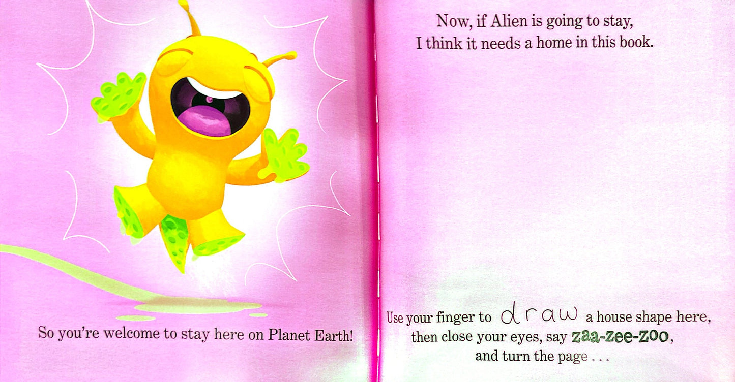 There's an Alien in Your Book (Paperback)