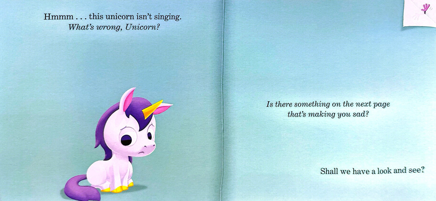 There's a Unicorn in Your Book (Board book)