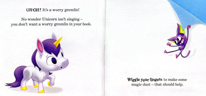 There's a Unicorn in Your Book (Board book)