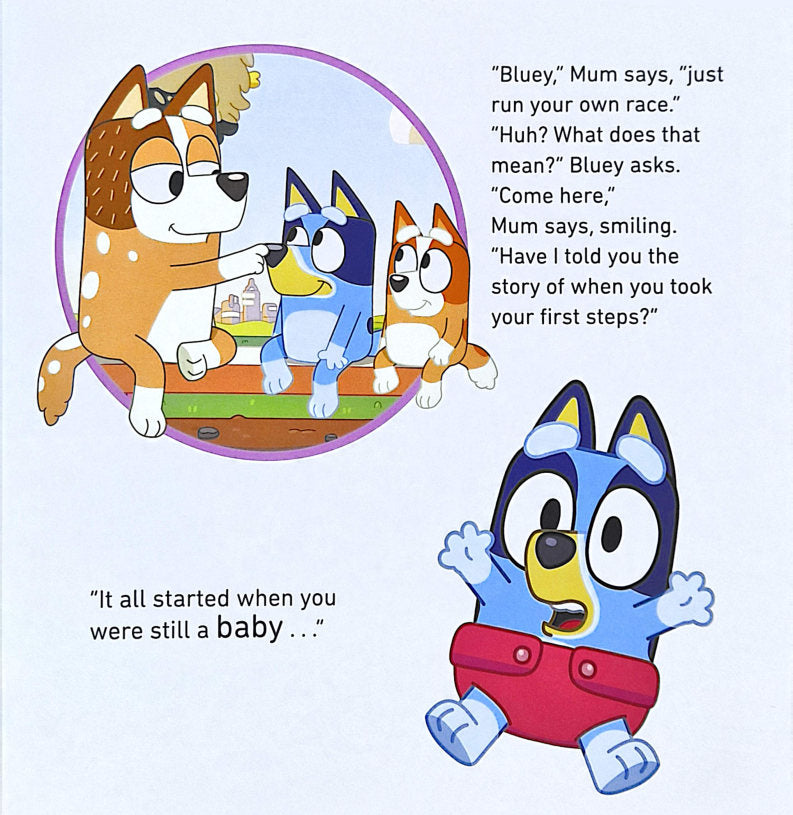 Bluey: Baby Race (Paperback)