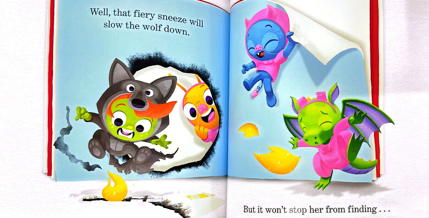 There's a Wolf in Your Book (Paperback)