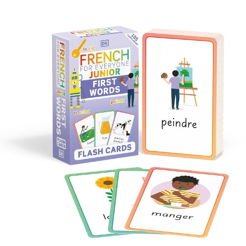 French for Everyone Junior First Words Flash Cards (Paperback)