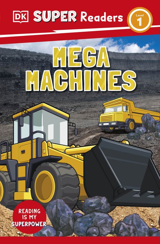 DK Super Readers Level 1: Mega Machines (Paperback)