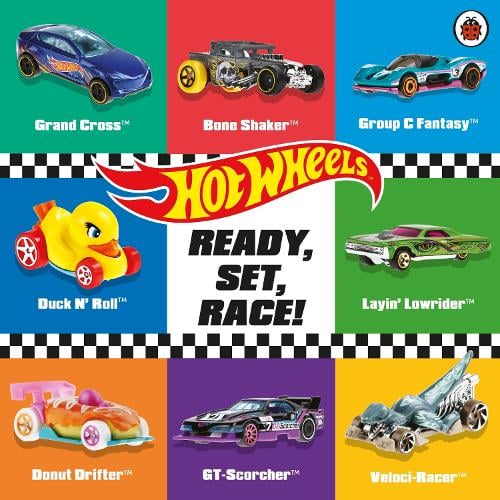 Hot Wheels: Ready, Set, Race! (Board book)