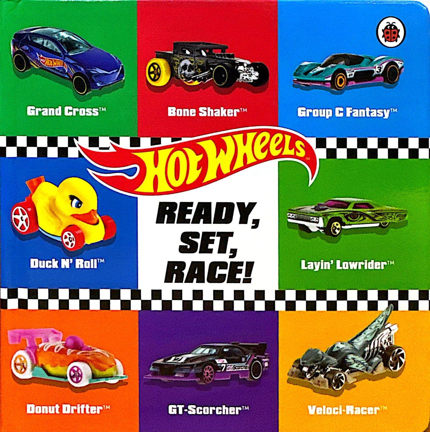 Hot Wheels: Ready, Set, Race! (Board book)