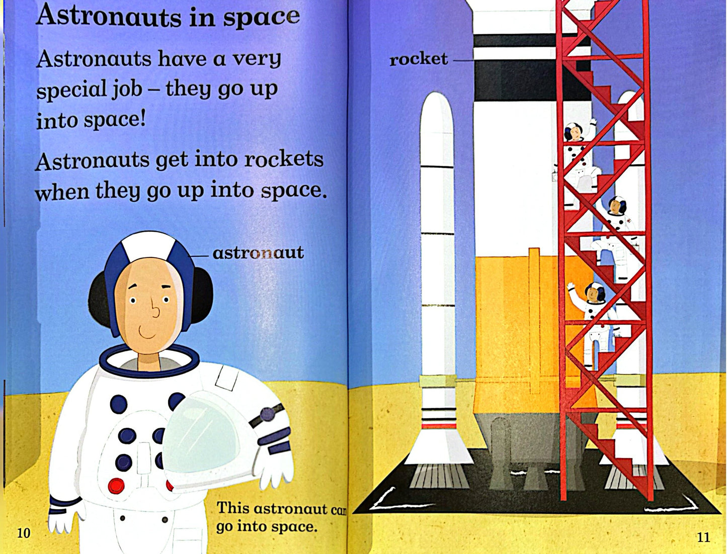 Ladybird Readers Level 1 - Astronauts (Paperback)