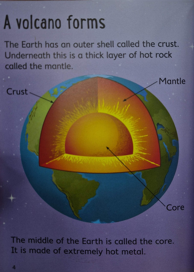 Usborne Beginners: Volcanoes (Hardback)