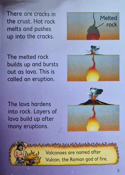 Usborne Beginners: Volcanoes (Hardback)