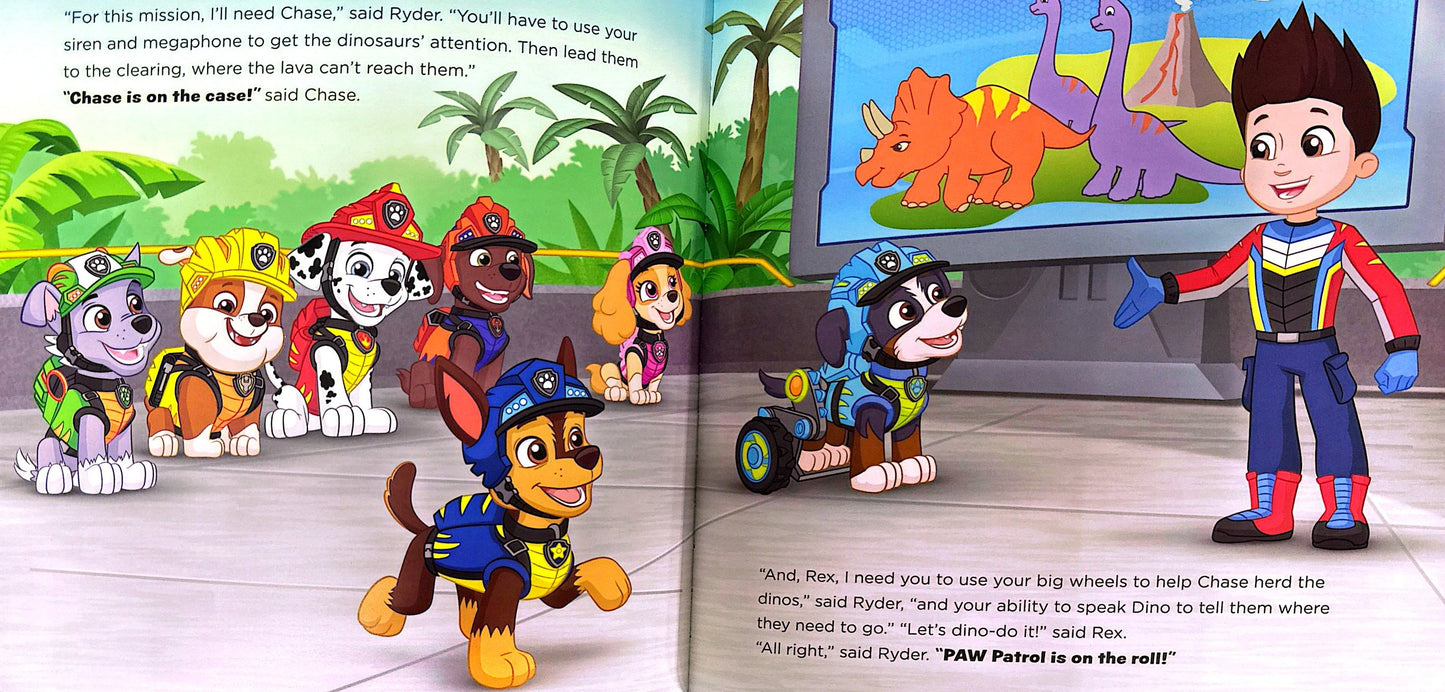 Paw Patrol Picture Book - Dinosaur Rescue (Paperback)