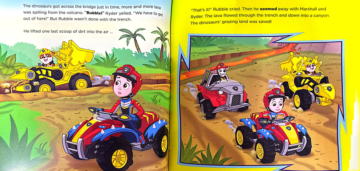 Paw Patrol Picture Book - Dinosaur Rescue (Paperback)