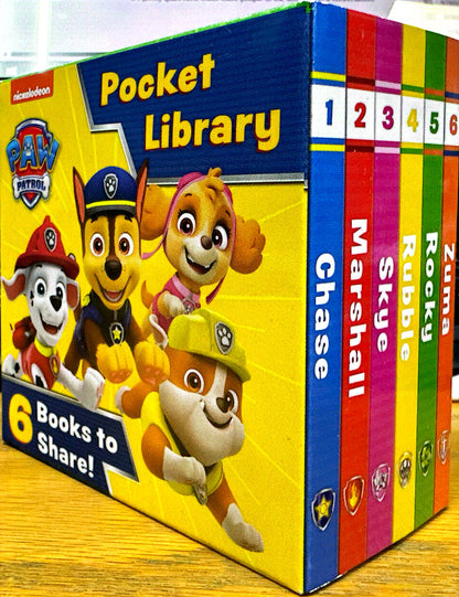 Little Learning Library: Paw Patrol Pocket Library (Board book)