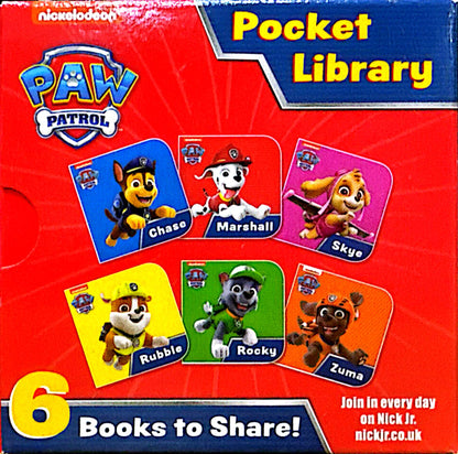 Little Learning Library: Paw Patrol Pocket Library (Board book)